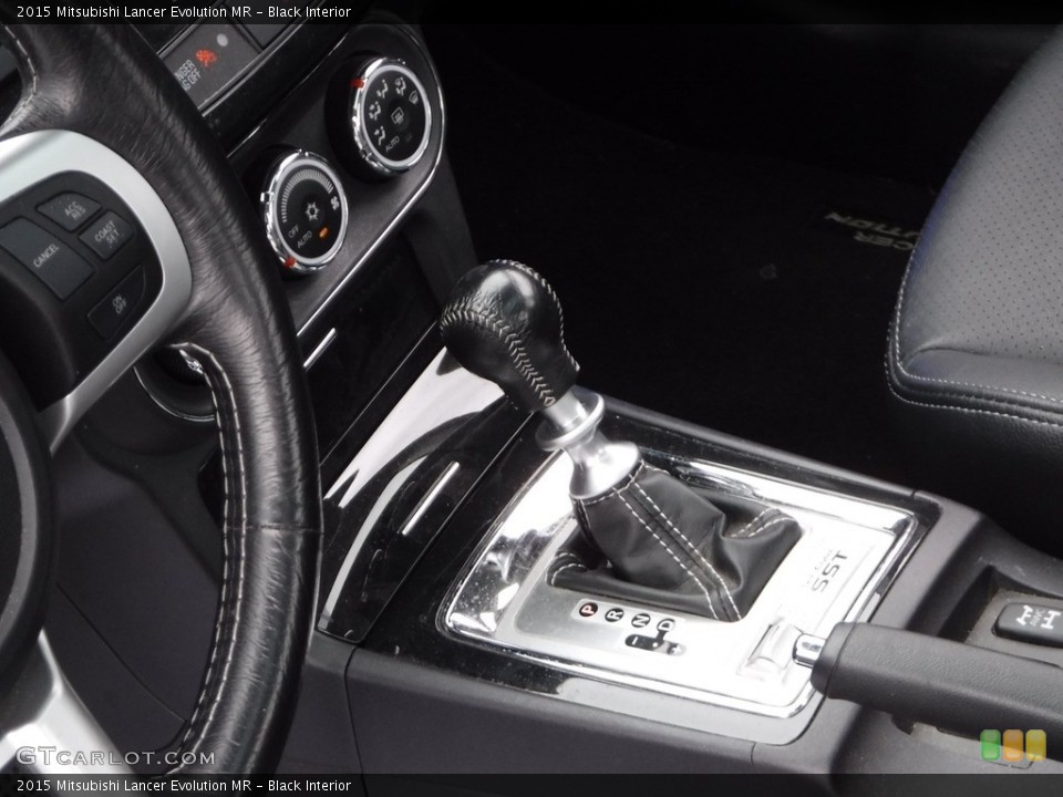 Black Interior Transmission for the 2015 Mitsubishi Lancer Evolution MR #118196852