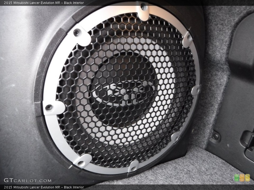 Black Interior Audio System for the 2015 Mitsubishi Lancer Evolution MR #118197086