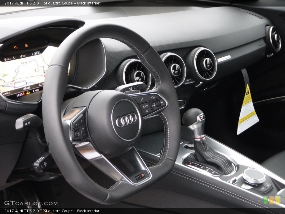 Black Interior Dashboard for the 2017 Audi TT S 2.0 TFSI quattro Coupe #118198490