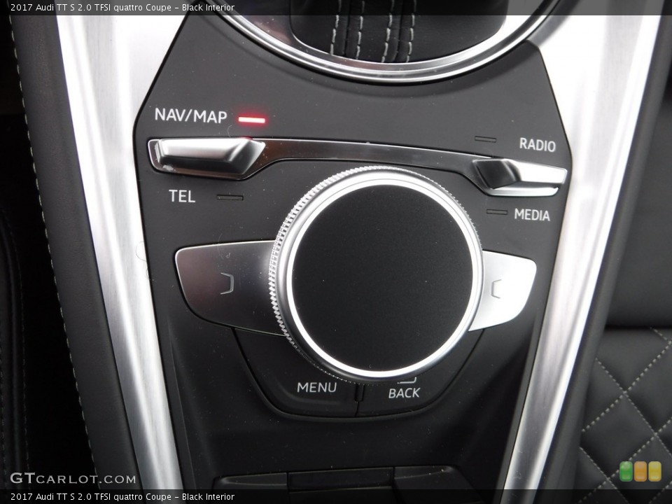 Black Interior Controls for the 2017 Audi TT S 2.0 TFSI quattro Coupe #118198631