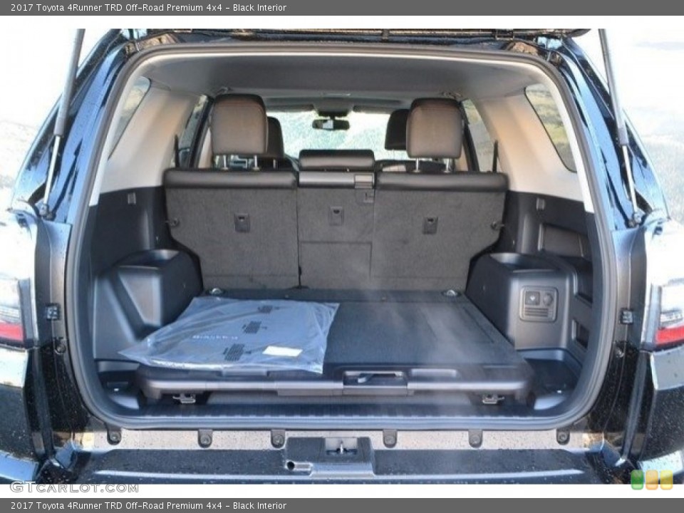 Black Interior Trunk for the 2017 Toyota 4Runner TRD Off-Road Premium 4x4 #118202636
