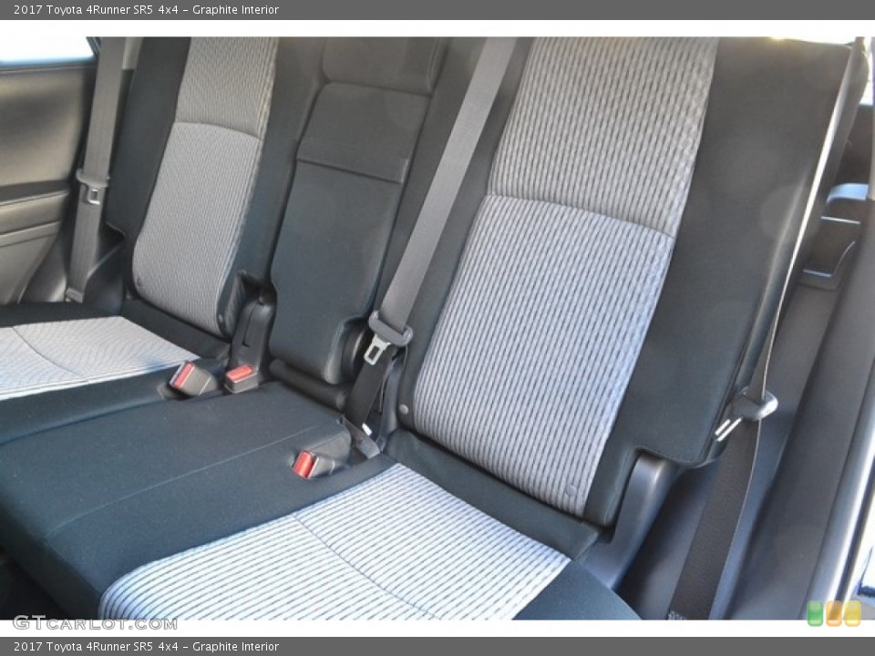 Graphite Interior Rear Seat for the 2017 Toyota 4Runner SR5 4x4 #118204028