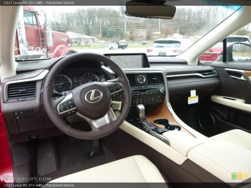 Parchment Interior Photo for the 2017 Lexus RX 350 AWD #118206260