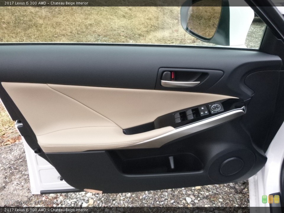 Chateau Beige Interior Door Panel for the 2017 Lexus IS 300 AWD #118206638