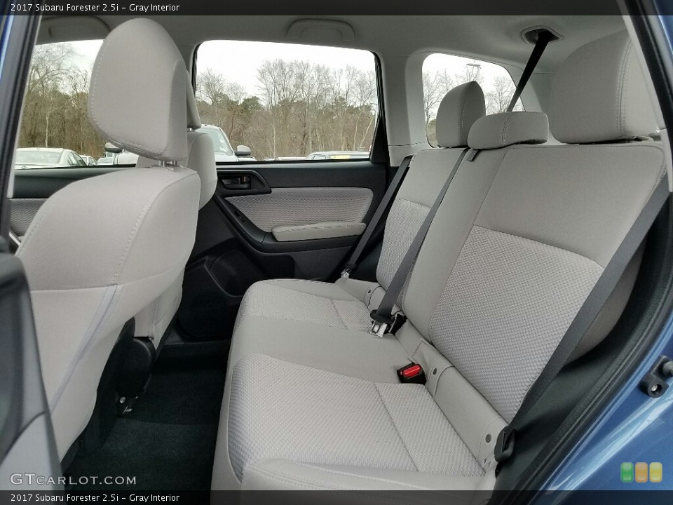 Gray Interior Rear Seat for the 2017 Subaru Forester 2.5i #118207286