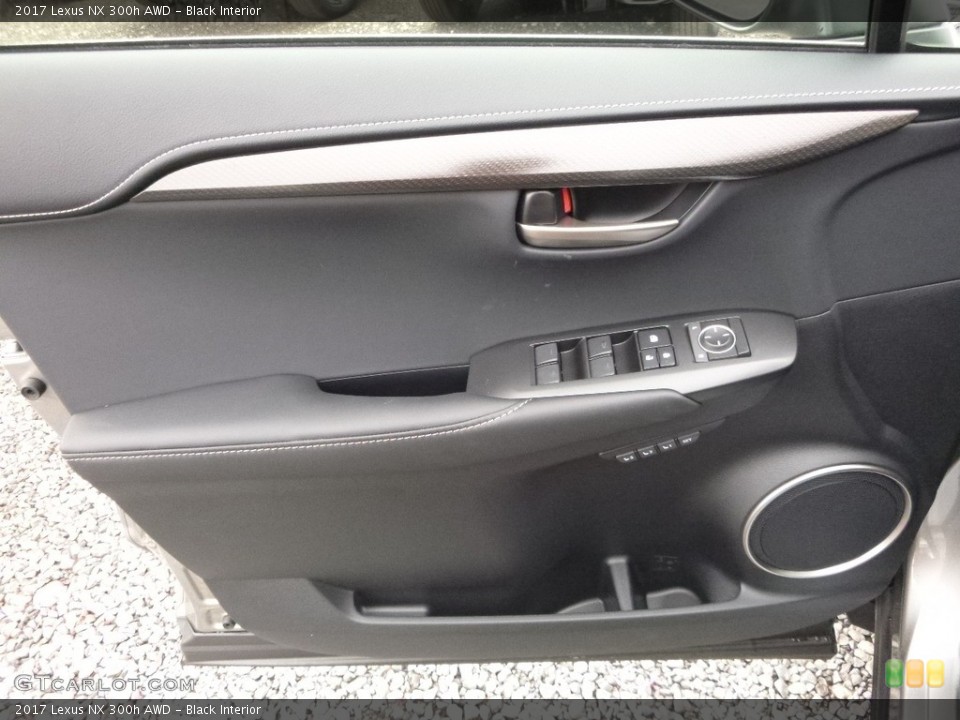 Black Interior Door Panel for the 2017 Lexus NX 300h AWD #118208522