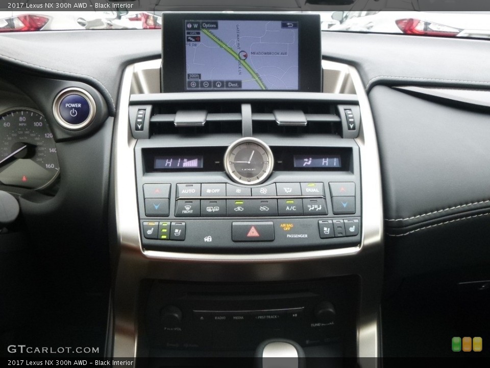 Black Interior Controls for the 2017 Lexus NX 300h AWD #118208593