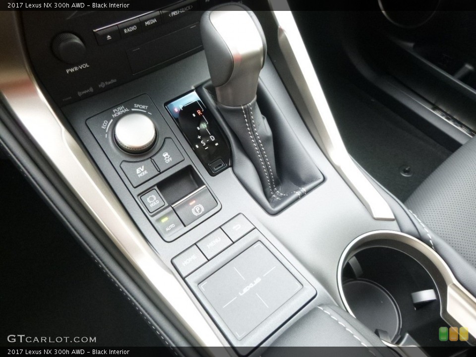 Black Interior Transmission for the 2017 Lexus NX 300h AWD #118208615