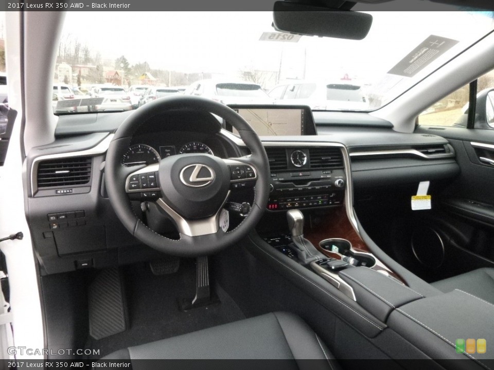 Black Interior Photo for the 2017 Lexus RX 350 AWD #118210931