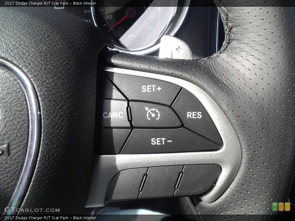 Black Interior Controls for the 2017 Dodge Charger R/T Scat Pack #118212398