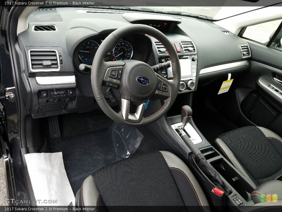 Black Interior Photo for the 2017 Subaru Crosstrek 2.0i Premium #118223615