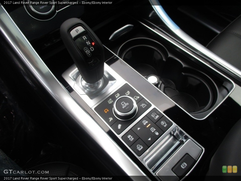 Ebony/Ebony Interior Controls for the 2017 Land Rover Range Rover Sport Supercharged #118224767