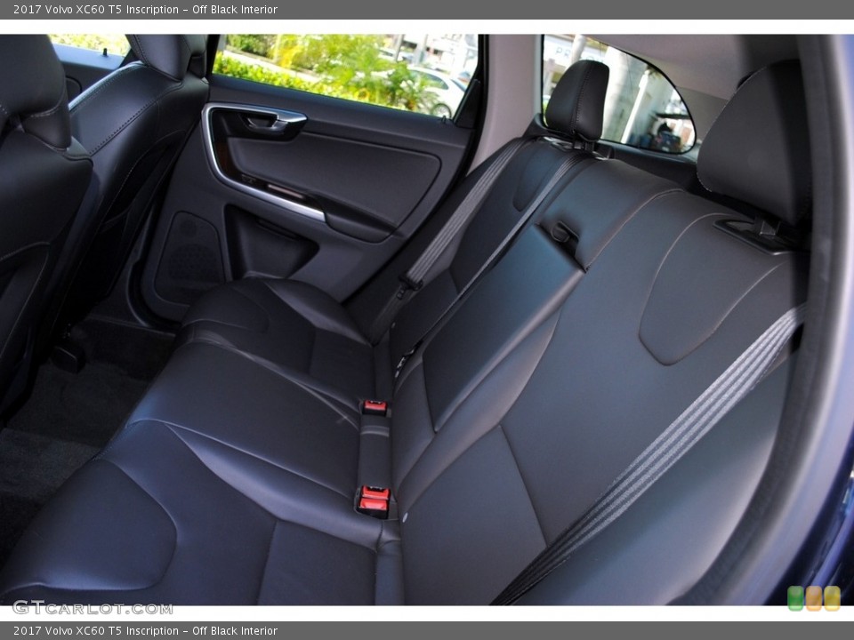 Off Black Interior Rear Seat for the 2017 Volvo XC60 T5 Inscription #118225364