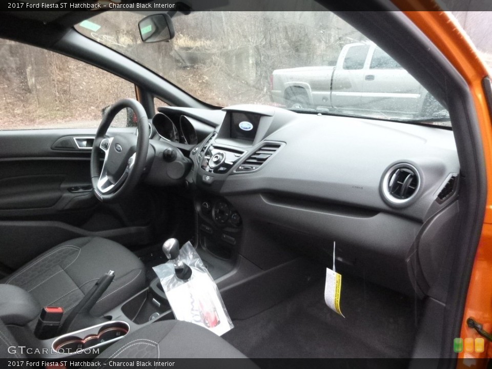 Charcoal Black Interior Dashboard for the 2017 Ford Fiesta ST Hatchback #118229480