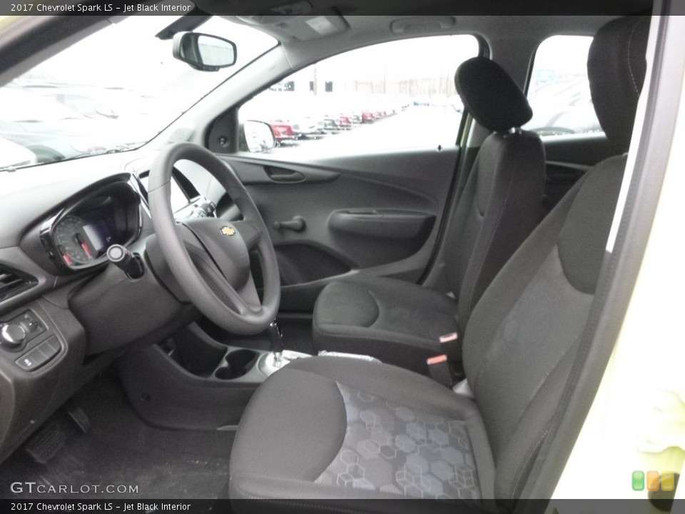Jet Black Interior Photo for the 2017 Chevrolet Spark LS #118229567