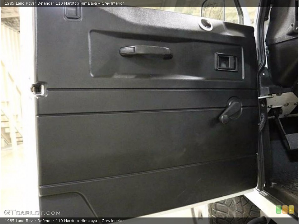 Grey Interior Door Panel for the 1985 Land Rover Defender 110 Hardtop Himalaya #118230461