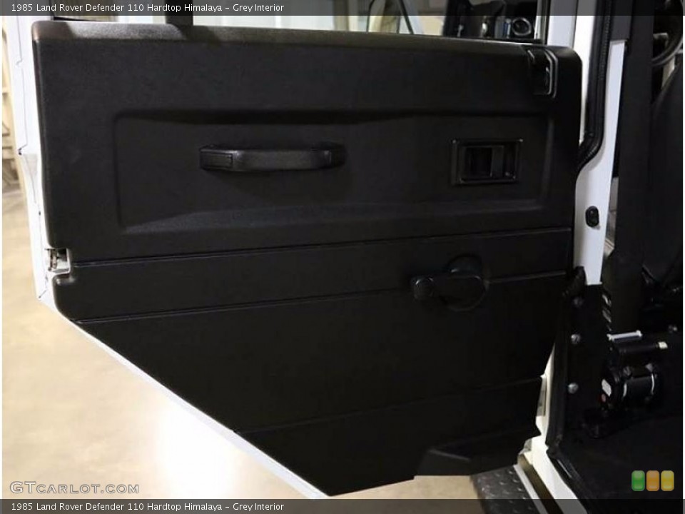 Grey Interior Door Panel for the 1985 Land Rover Defender 110 Hardtop Himalaya #118230479
