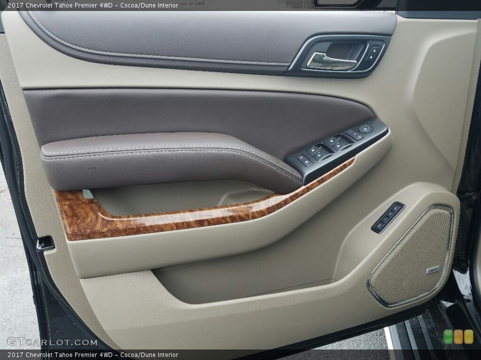 Cocoa/Dune Interior Door Panel for the 2017 Chevrolet Tahoe Premier 4WD #118234184