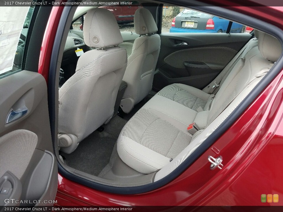 Dark Atmosphere/Medium Atmosphere Interior Rear Seat for the 2017 Chevrolet Cruze LT #118235255
