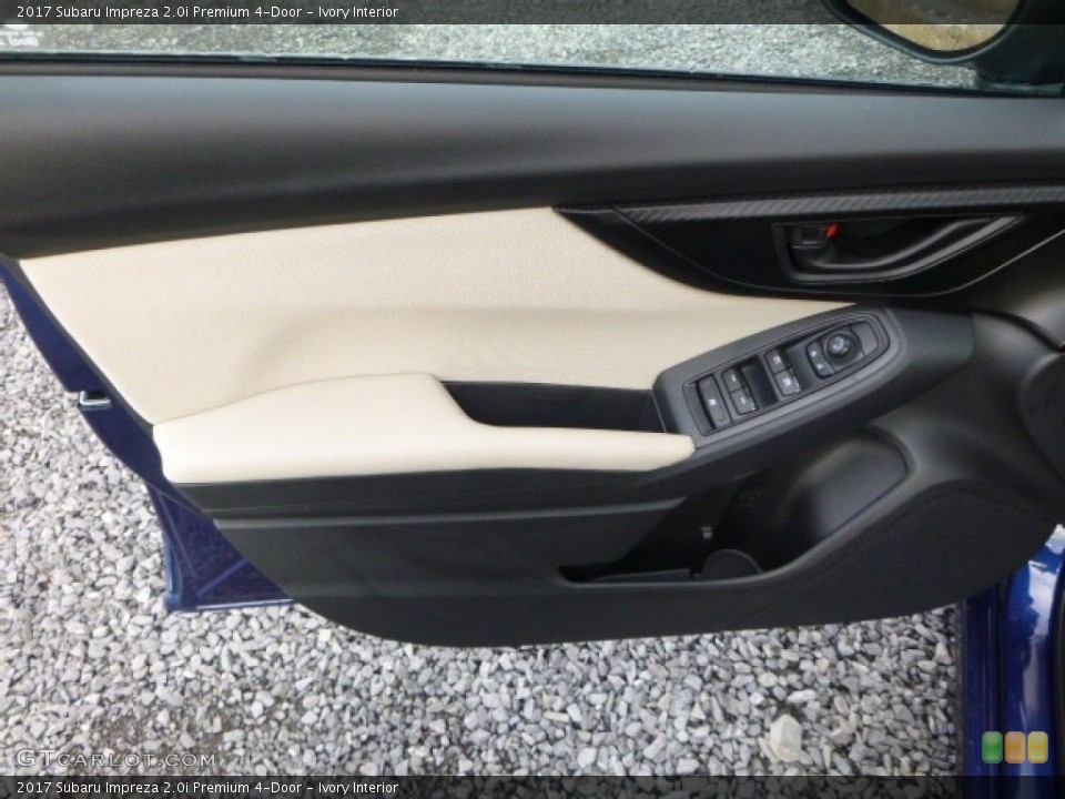 Ivory Interior Door Panel for the 2017 Subaru Impreza 2.0i Premium 4-Door #118238090
