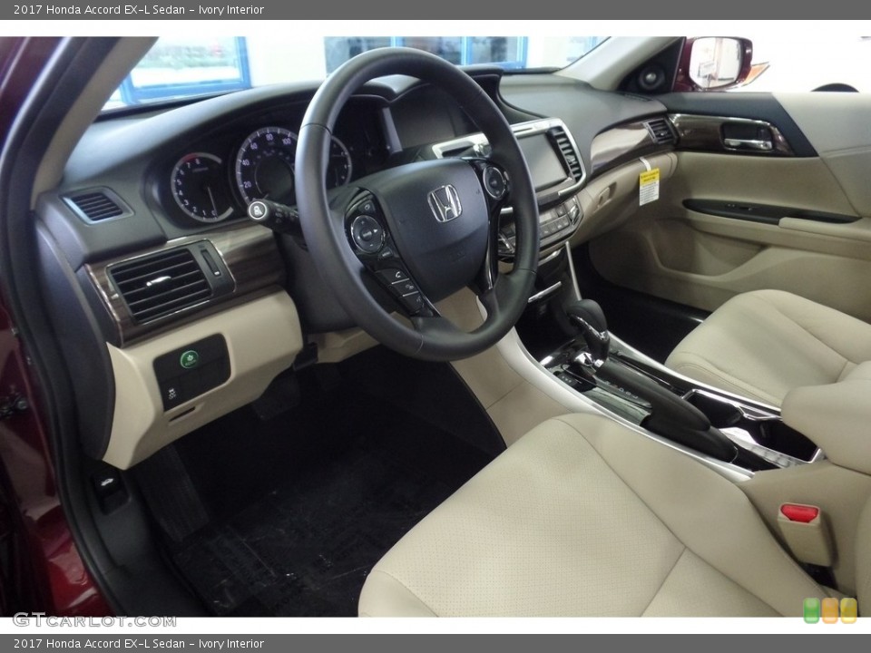 Ivory Interior Photo for the 2017 Honda Accord EX-L Sedan #118242608