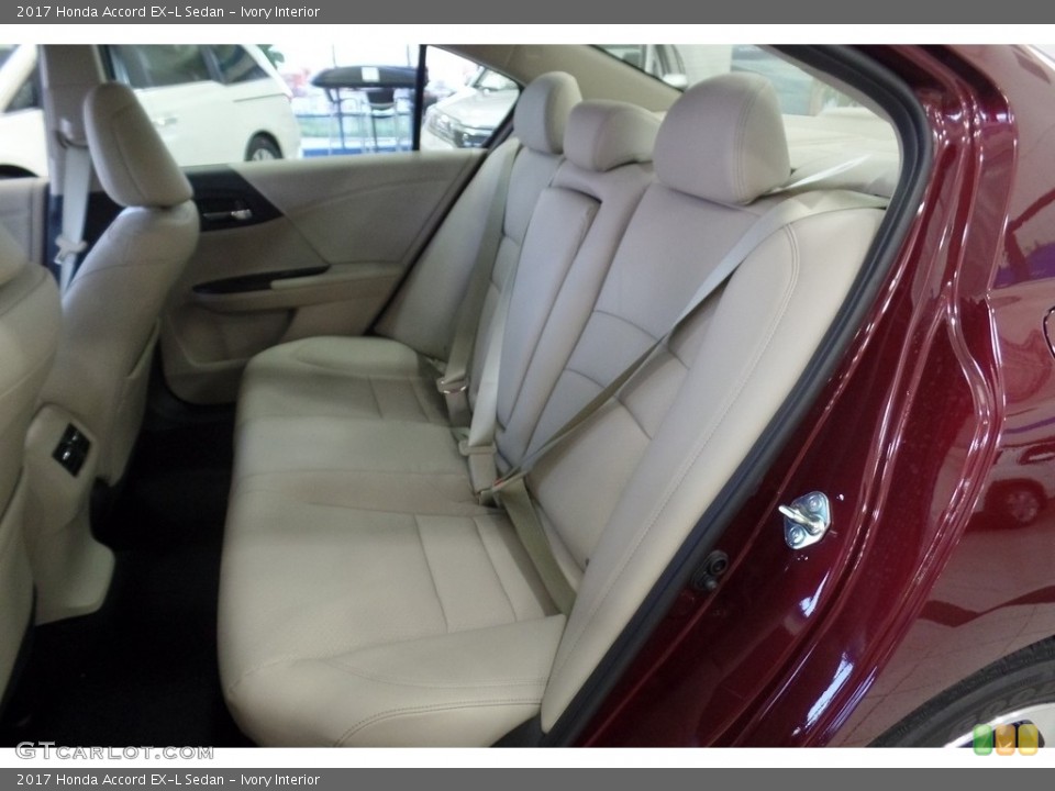 Ivory Interior Rear Seat for the 2017 Honda Accord EX-L Sedan #118242632