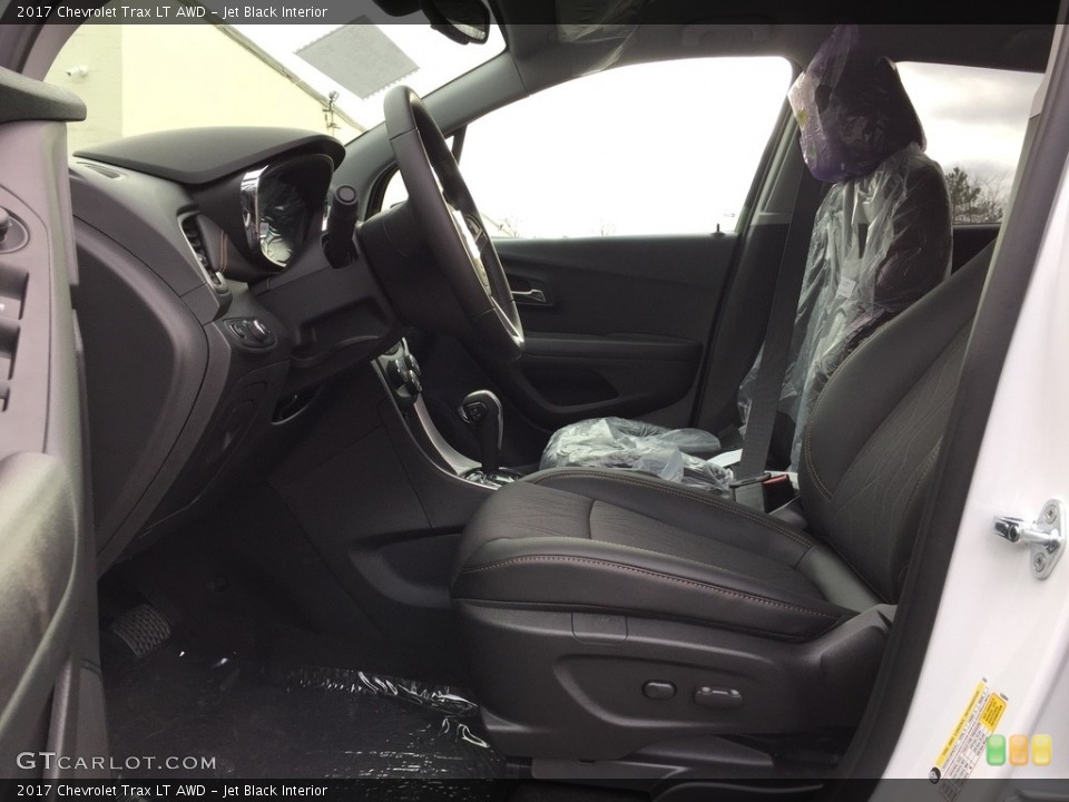 Jet Black Interior Front Seat for the 2017 Chevrolet Trax LT AWD #118246494