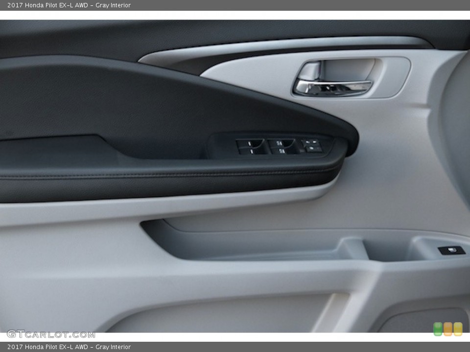 Gray Interior Door Panel for the 2017 Honda Pilot EX-L AWD #118249110