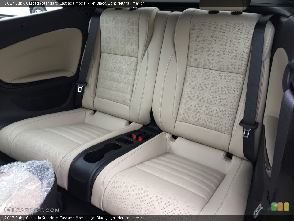 Jet Black/Light Neutral Interior Rear Seat for the 2017 Buick Cascada  #118251429