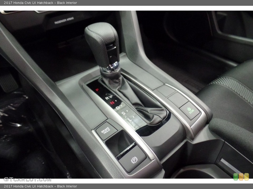Black Interior Transmission for the 2017 Honda Civic LX Hatchback #118252104