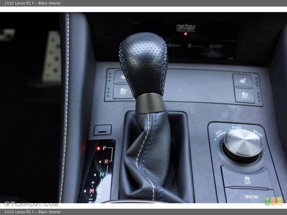 Black Interior Transmission for the 2015 Lexus RC F #118252776