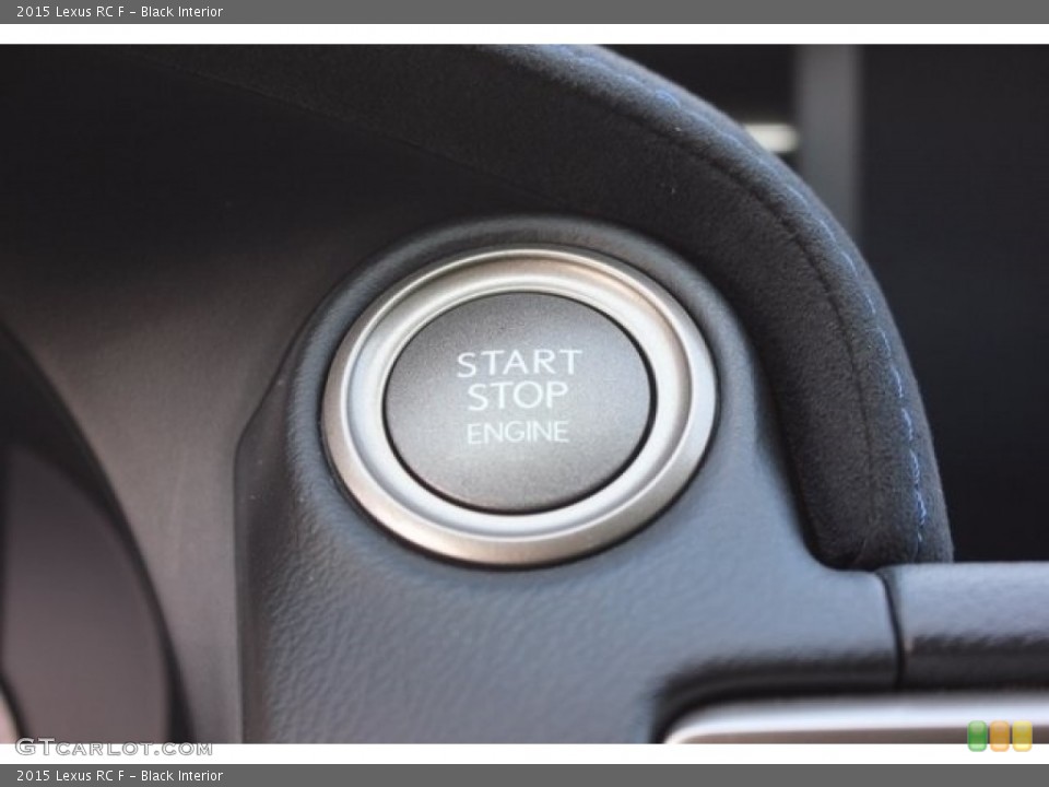 Black Interior Controls for the 2015 Lexus RC F #118252866