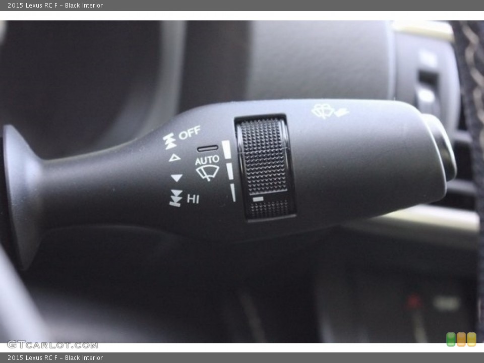 Black Interior Controls for the 2015 Lexus RC F #118252917