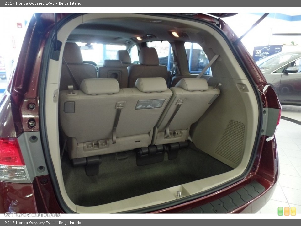 Beige Interior Trunk for the 2017 Honda Odyssey EX-L #118252920