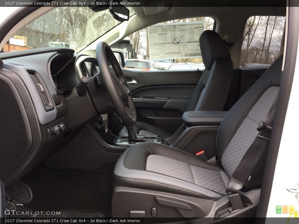 Jet Black/­Dark Ash Interior Photo for the 2017 Chevrolet Colorado Z71 Crew Cab 4x4 #118252953