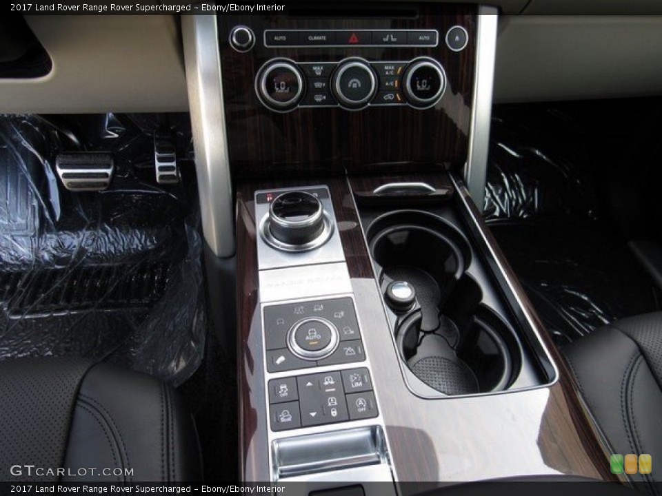 Ebony/Ebony Interior Controls for the 2017 Land Rover Range Rover Supercharged #118258188