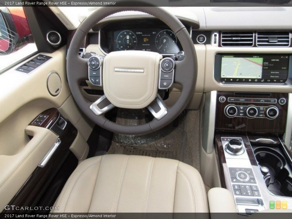 Espresso/Almond Interior Dashboard for the 2017 Land Rover Range Rover HSE #118258272