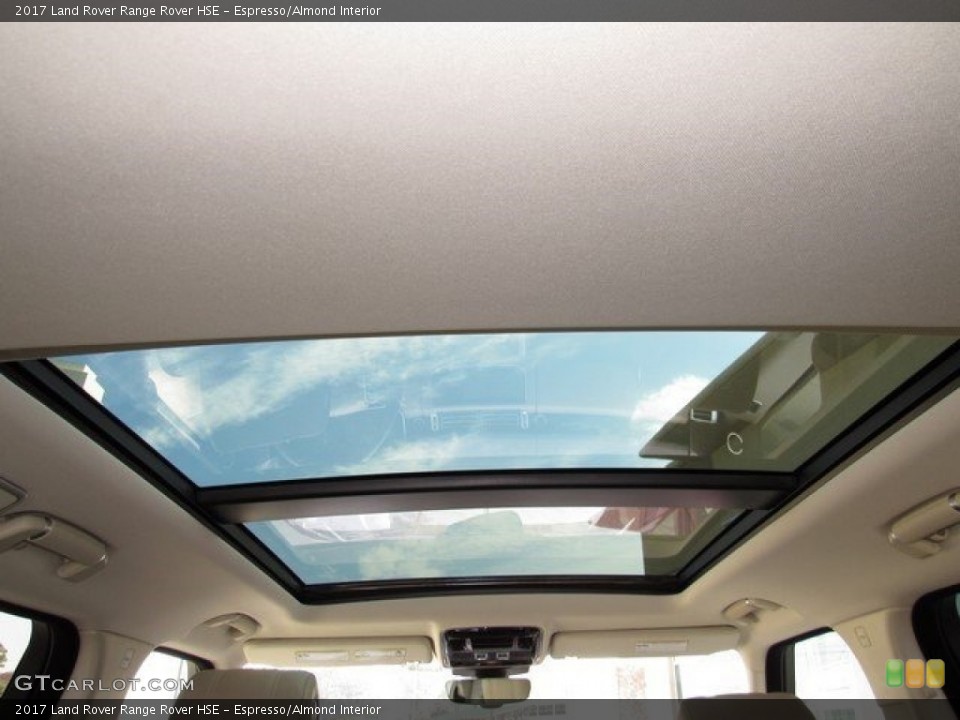 Espresso/Almond Interior Sunroof for the 2017 Land Rover Range Rover HSE #118258290