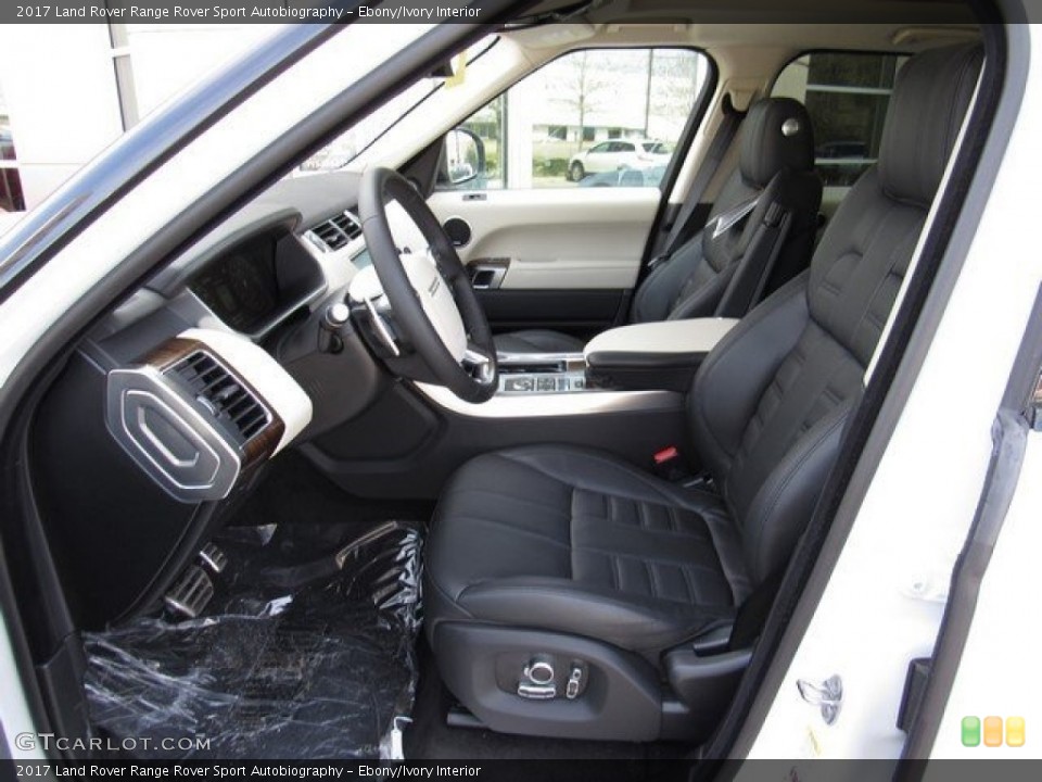 Ebony/Ivory Interior Photo for the 2017 Land Rover Range Rover Sport Autobiography #118258331