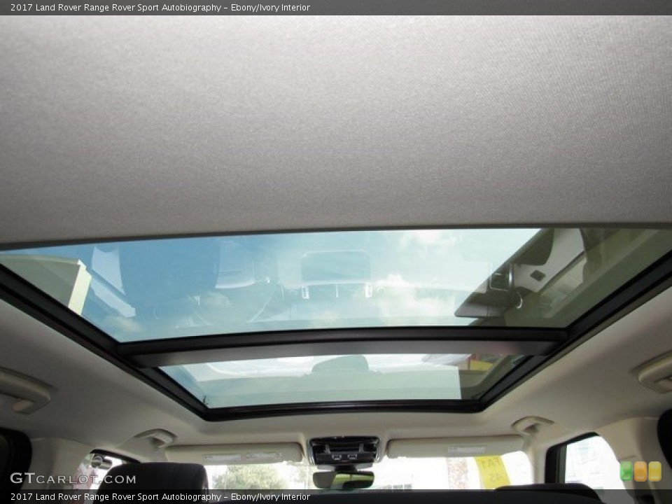 Ebony/Ivory Interior Sunroof for the 2017 Land Rover Range Rover Sport Autobiography #118258398