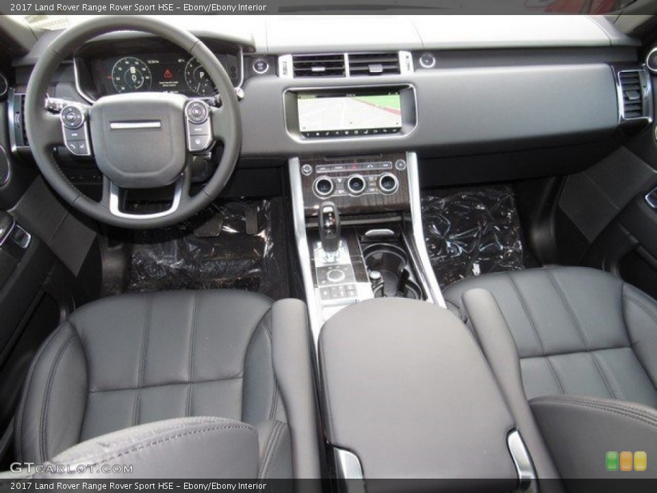 Ebony/Ebony Interior Dashboard for the 2017 Land Rover Range Rover Sport HSE #118258443