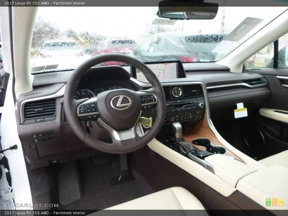 Parchment Interior Photo for the 2017 Lexus RX 350 AWD #118264134
