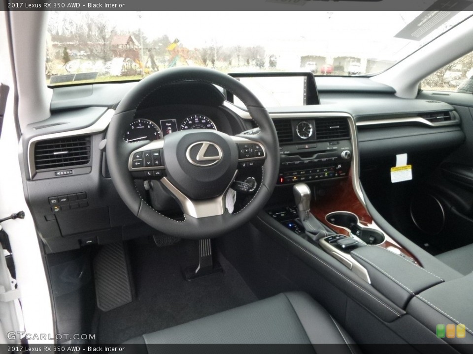 Black Interior Photo for the 2017 Lexus RX 350 AWD #118264509