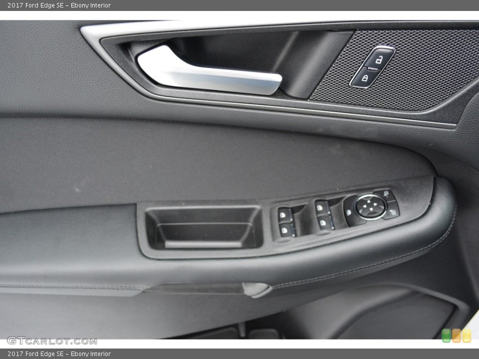 Ebony Interior Door Panel for the 2017 Ford Edge SE #118265952