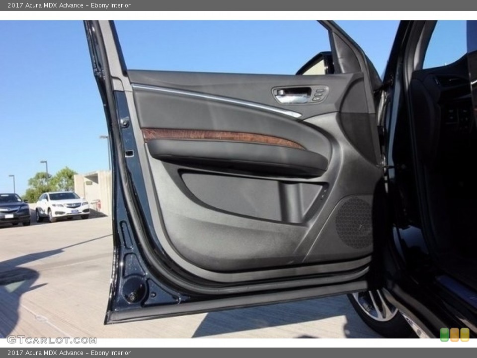 Ebony Interior Door Panel for the 2017 Acura MDX Advance #118270599