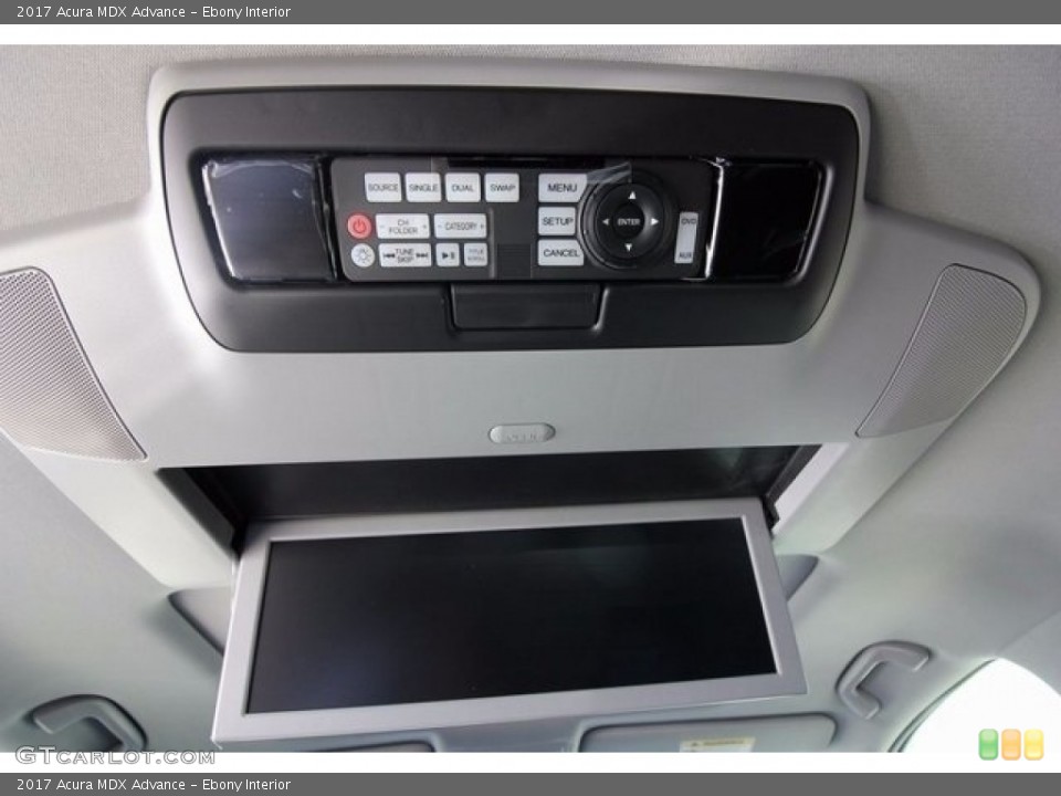 Ebony Interior Controls for the 2017 Acura MDX Advance #118270842
