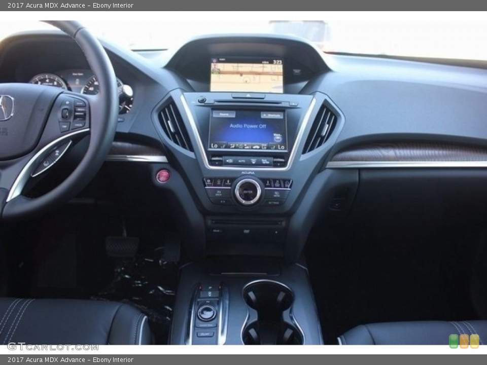 Ebony Interior Dashboard for the 2017 Acura MDX Advance #118270884