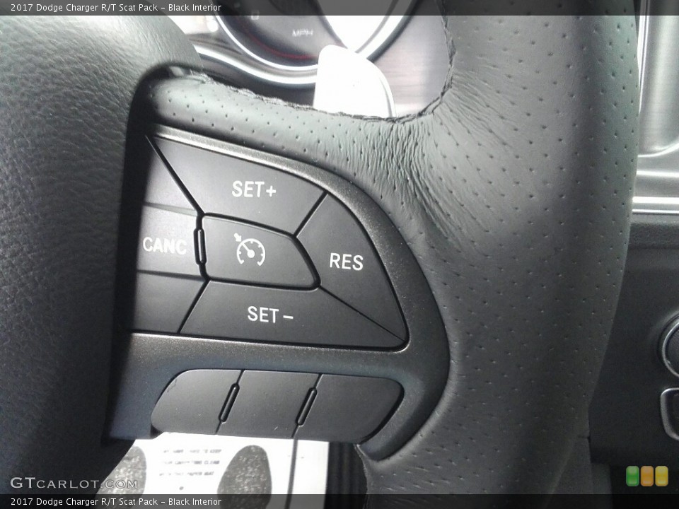 Black Interior Controls for the 2017 Dodge Charger R/T Scat Pack #118275399