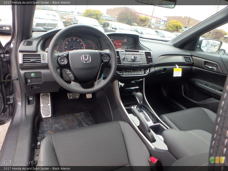 Black Interior Photo for the 2017 Honda Accord Sport Sedan #118278330