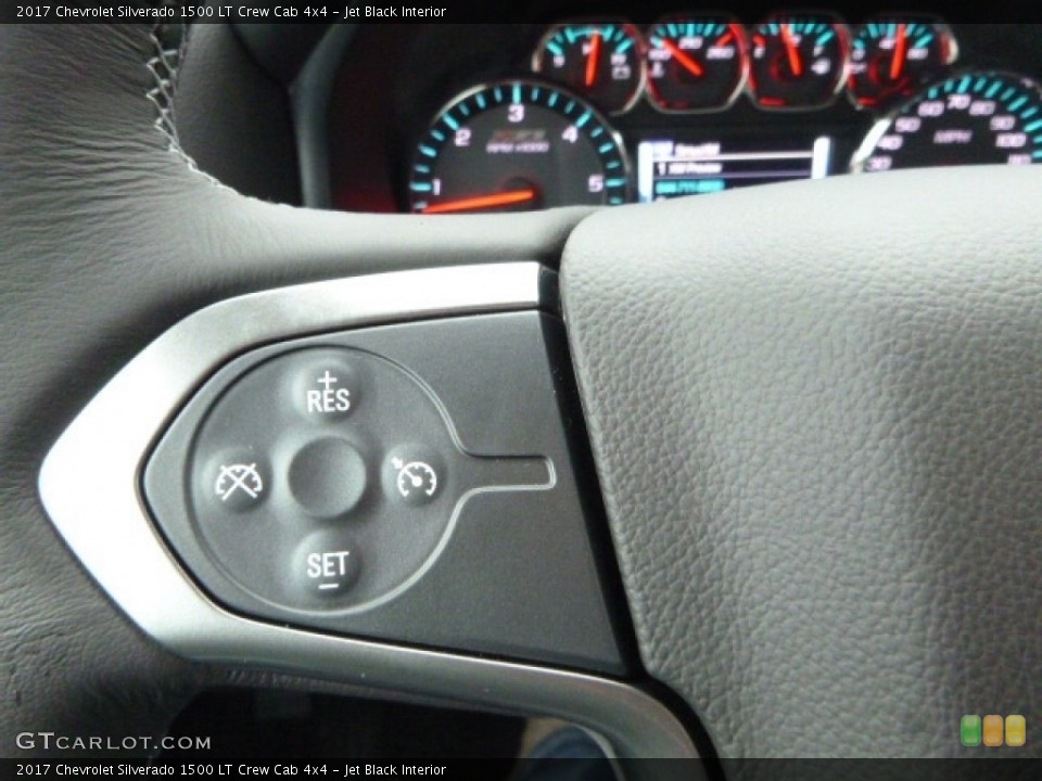 Jet Black Interior Controls for the 2017 Chevrolet Silverado 1500 LT Crew Cab 4x4 #118278519